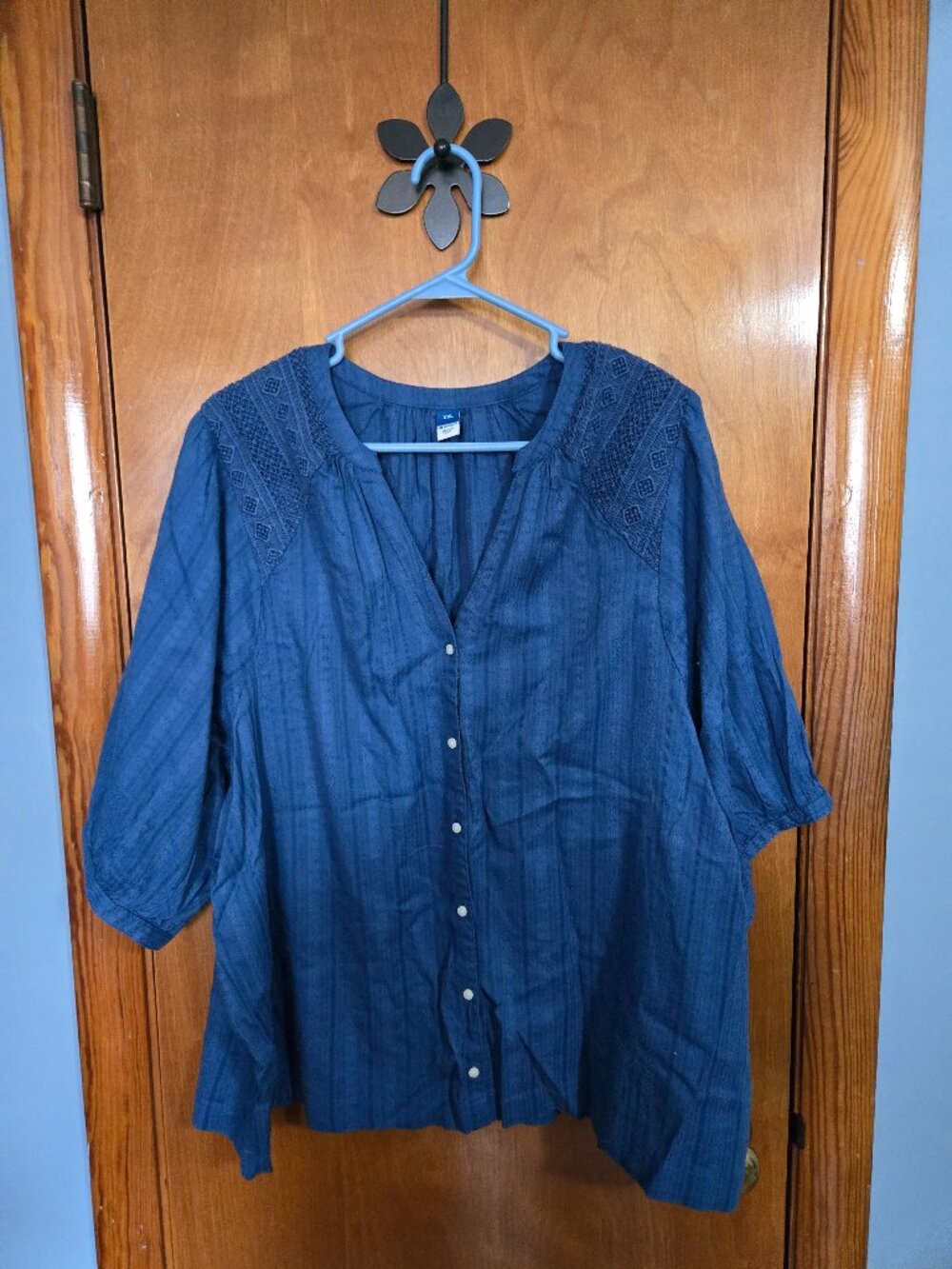 Old Navy Blouse, Size XXL, Blue